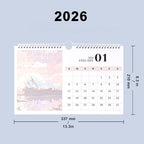 Paint by Numbers Calendar 2026 | Famous Landmarks Edition