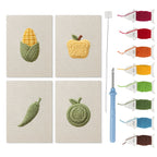 Fruits & Vegetables 14 | Mini Punch Needle Kit