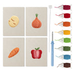 Fruits & Vegetables 15 | Mini Punch Needle Kit