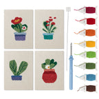 Potted Plants 7 | Mini Punch Needle Kit