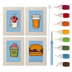 Snacks & Desserts 17 | Mini Punch Needle Kit