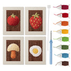 Fruits & Vegetables 9 | Mini Punch Needle Kit