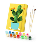 Paint by Number Notebook - Cactus | 2 Colors