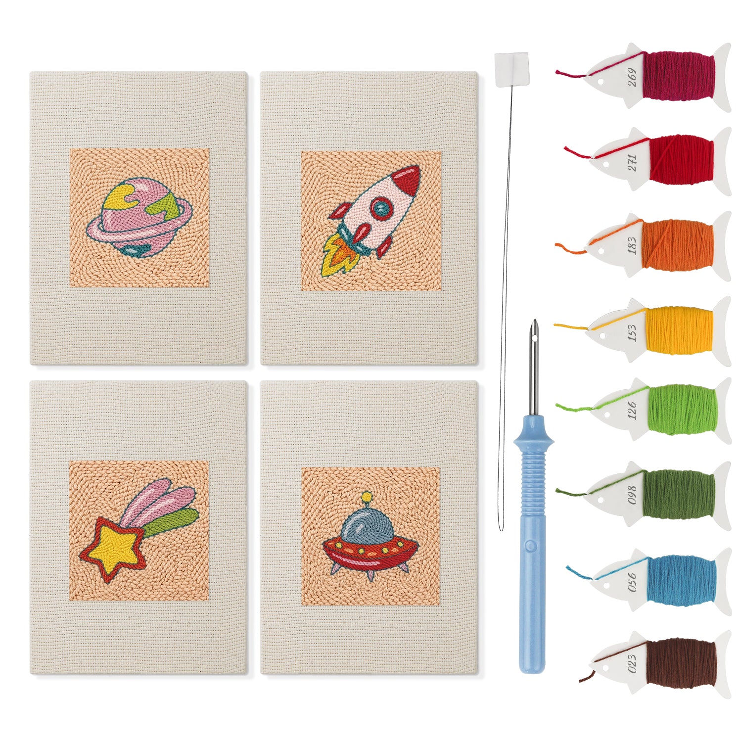 Space & Universe 1 | Mini Punch Needle Kit