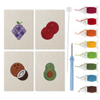 Fruits & Vegetables 7 | Mini Punch Needle Kit