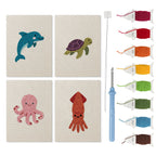 Sea Animals 6 | Mini Punch Needle Kit