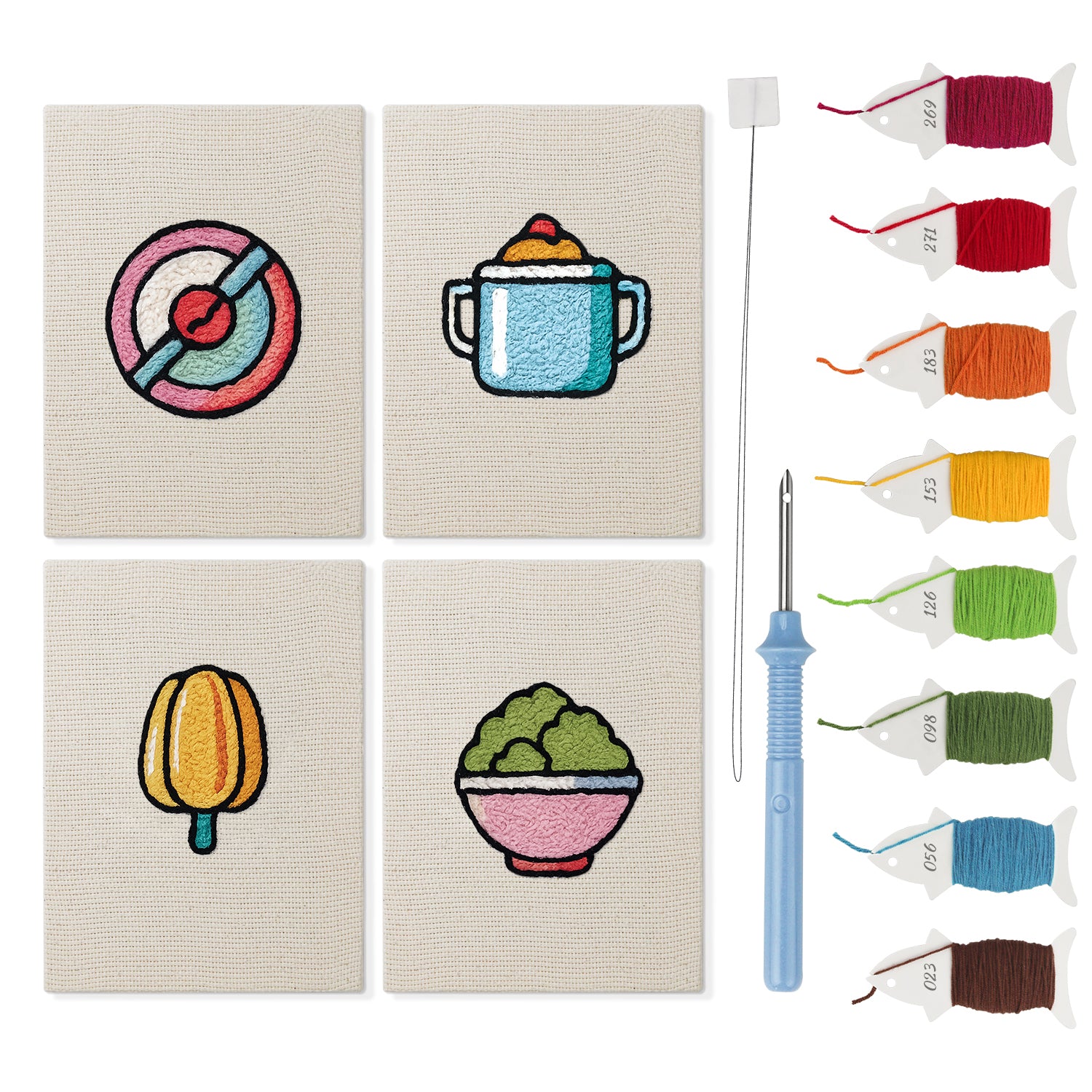 Everyday Objects 2 | Mini Punch Needle Kit