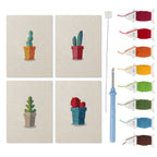 Cactus & Succulents 2 | Mini Punch Needle Kit