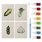 Fruits & Vegetables 1 | Mini Punch Needle Kit