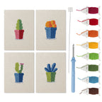 Cactus & Succulents 7 | Mini Punch Needle Kit