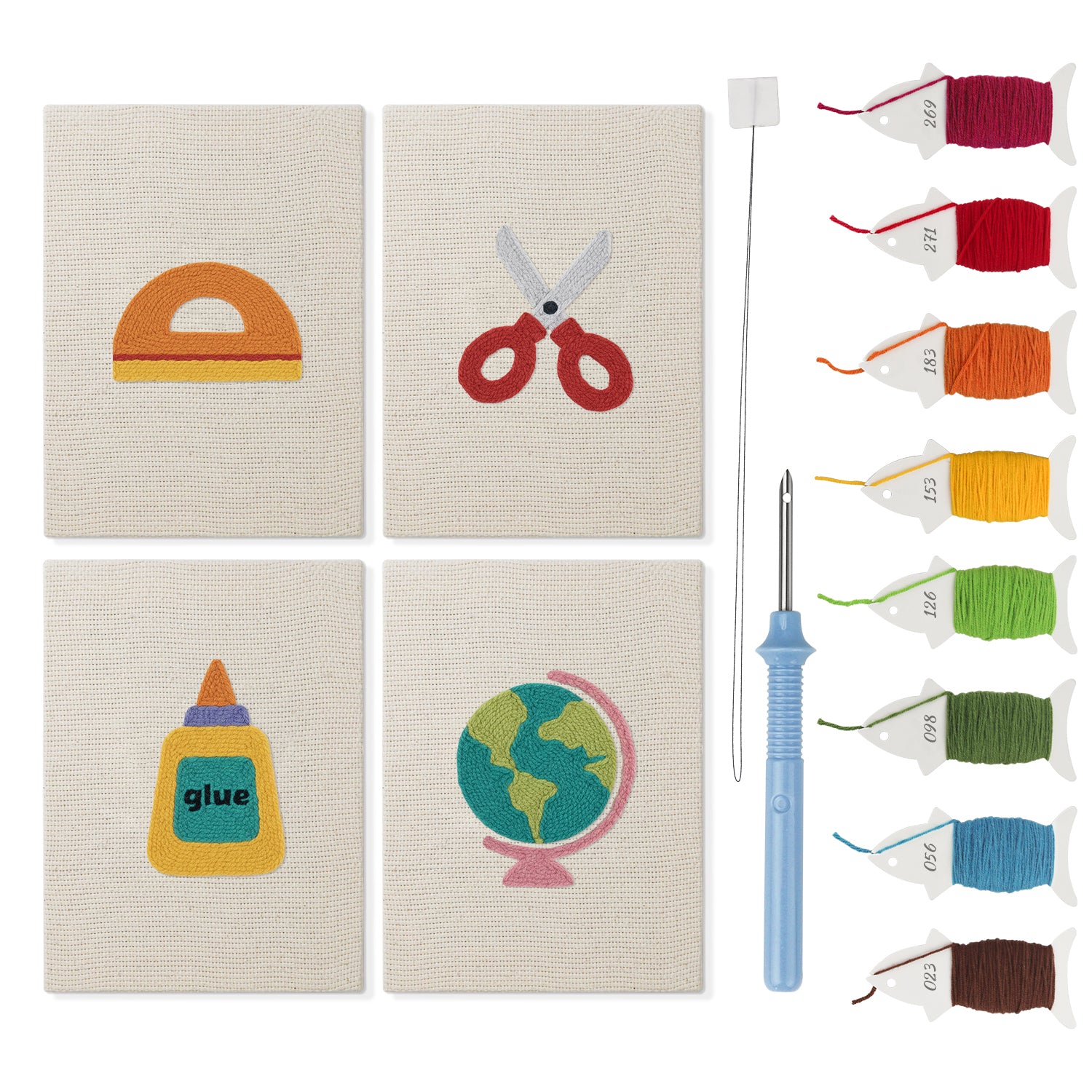 Stationery & Tools 12 | Mini Punch Needle Kit