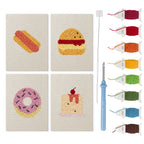 Snacks & Desserts 2 | Mini Punch Needle Kit