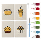 Snacks & Desserts 5 | Mini Punch Needle Kit