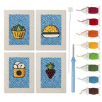 Snacks & Desserts 3 | Mini Punch Needle Kit