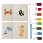 Sea Animals 3 | Mini Punch Needle Kit
