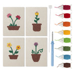 Floral Plants 2 | Mini Punch Needle Kit