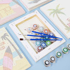 6 Mini Paintings - Summer Set