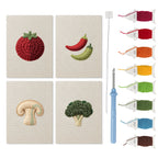 Fruits & Vegetables 29 | Mini Punch Needle Kit