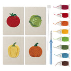 Fruits & Vegetables 2 | Mini Punch Needle Kit