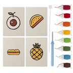 Fruits & Vegetables 3 | Mini Punch Needle Kit