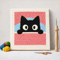 Punch Needle – Curious Cat