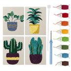 Potted Plants 11 | Mini Punch Needle Kit