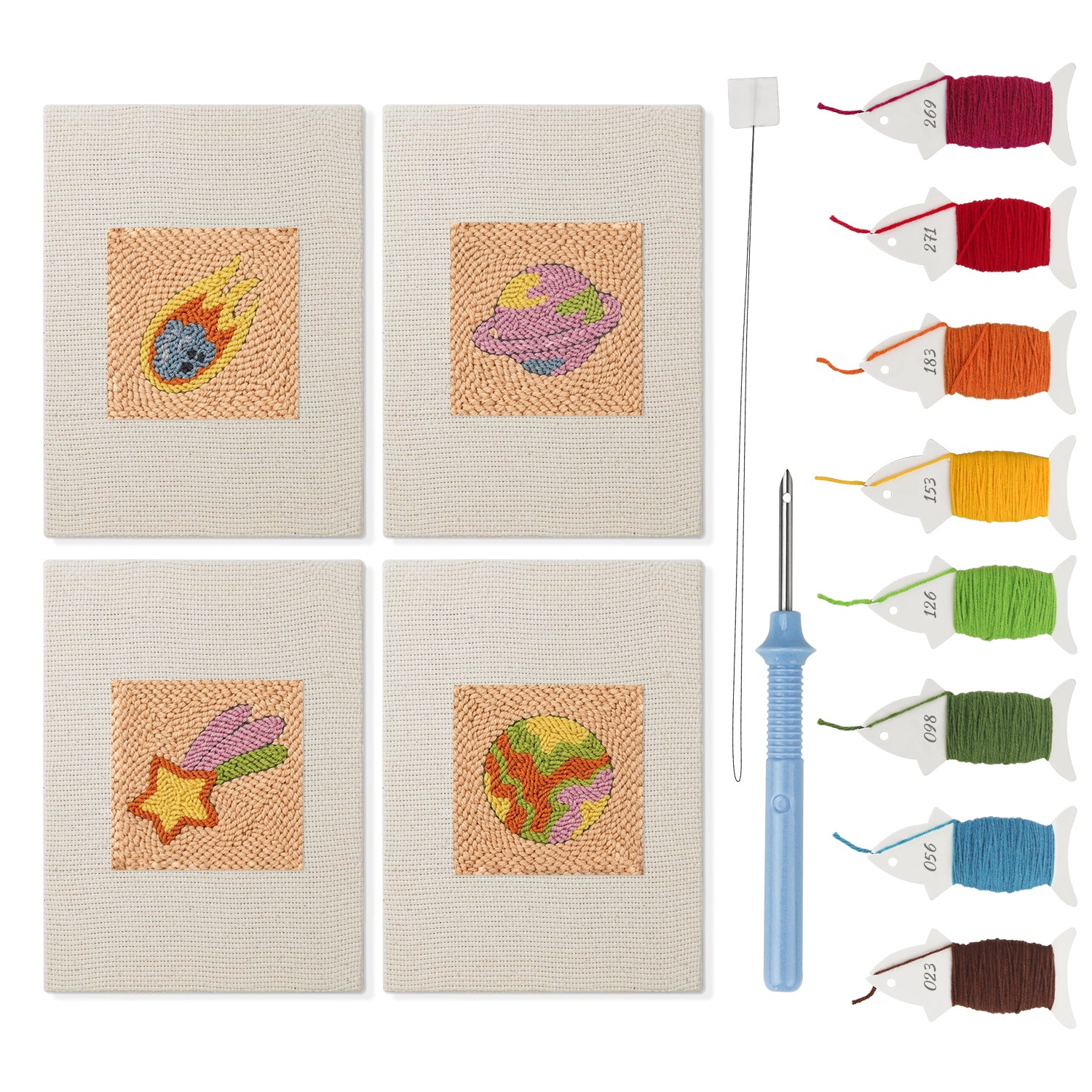 Space & Universe 2 | Mini Punch Needle Kit