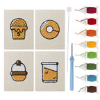Snacks & Desserts 1 | Mini Punch Needle Kit