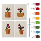Floral Plants 4 | Mini Punch Needle Kit