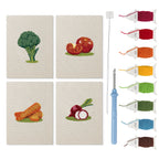 Fruits & Vegetables 8 | Mini Punch Needle Kit