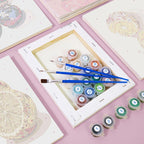 6 Mini Paintings - Disco Fruit Set