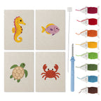 Sea Animals 7 | Mini Punch Needle Kit