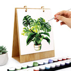 2026 Paint by Numbers desk Calendar | Plants Edition