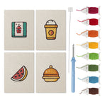 Snacks & Desserts 9 | Mini Punch Needle Kit