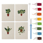 Potted Plants 14 | Mini Punch Needle Kit