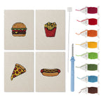 Fast Food 5 | Mini Punch Needle Kit