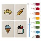 Snacks & Desserts 7 | Mini Punch Needle Kit