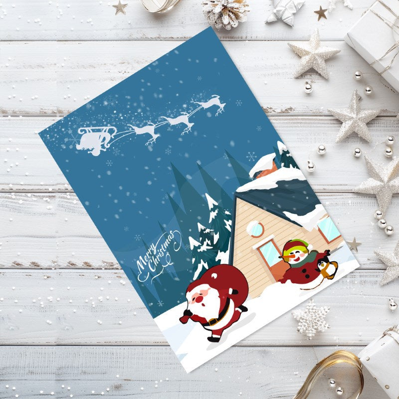 Paint by Numbers Christmas Cards 3 - 6 Pieces