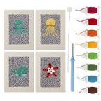 Sea Animals 11 | Mini Punch Needle Kit