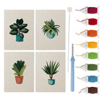 Potted Plants 9 | Mini Punch Needle Kit