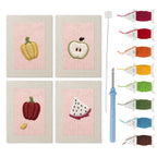 Fruits & Vegetables 19 | Mini Punch Needle Kit