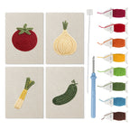 Fruits & Vegetables 16 | Mini Punch Needle Kit