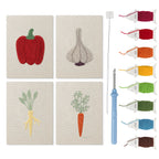Fruits & Vegetables 40 | Mini Punch Needle Kit