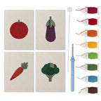Fruits & Vegetables 38 | Mini Punch Needle Kit