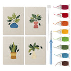 Potted Plants 10 | Mini Punch Needle Kit