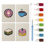 Snacks & Desserts 20 | Mini Punch Needle Kit