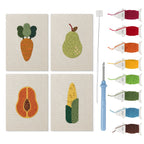 Fruits & Vegetables 31 | Mini Punch Needle Kit