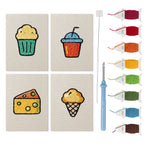 Snacks & Desserts 30 | Mini Punch Needle Kit