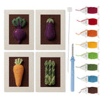 Fruits & Vegetables 10 | Mini Punch Needle Kit