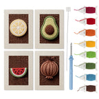 Fruits & Vegetables 11 | Mini Punch Needle Kit